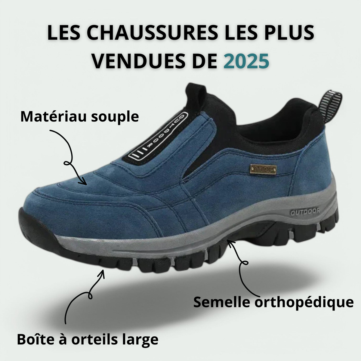 CHAUSSURES ORTHOPÉDIQUES DE PROMENADE