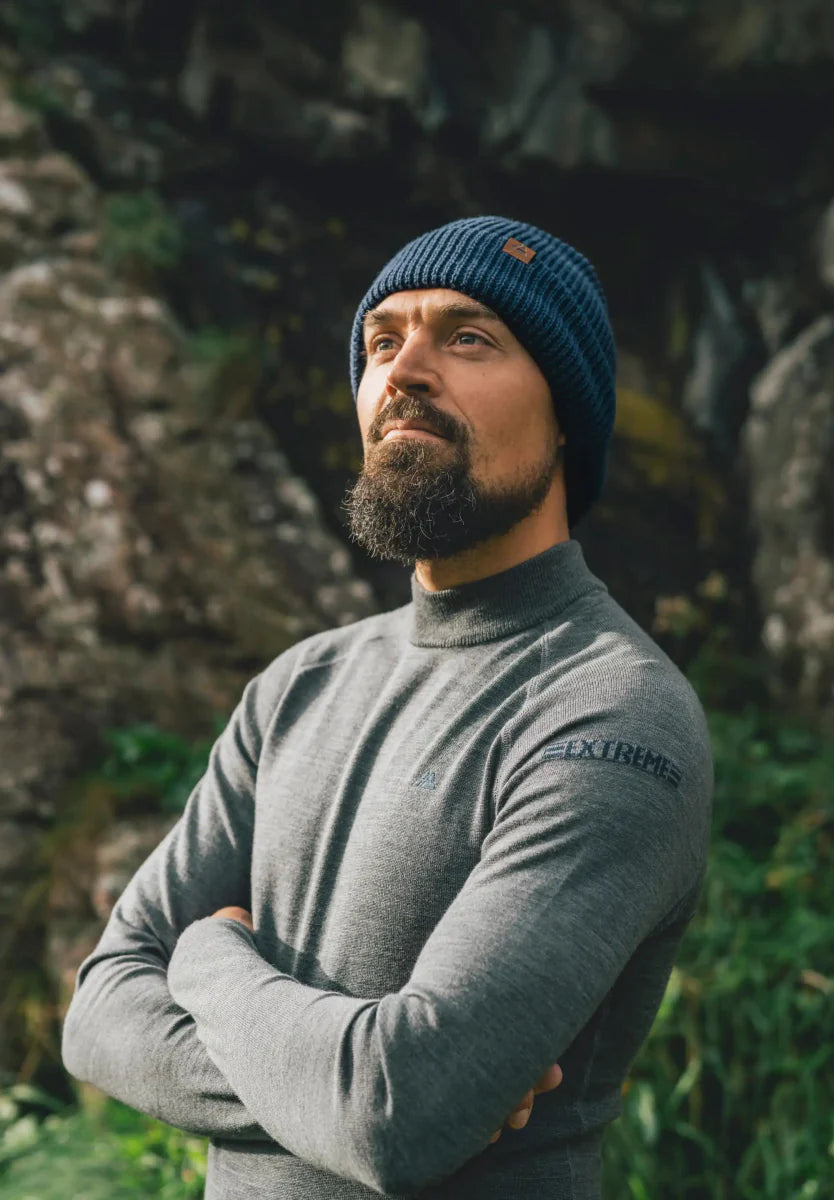 BONNET MÉRINOS DOUBLÉ POLAIRE