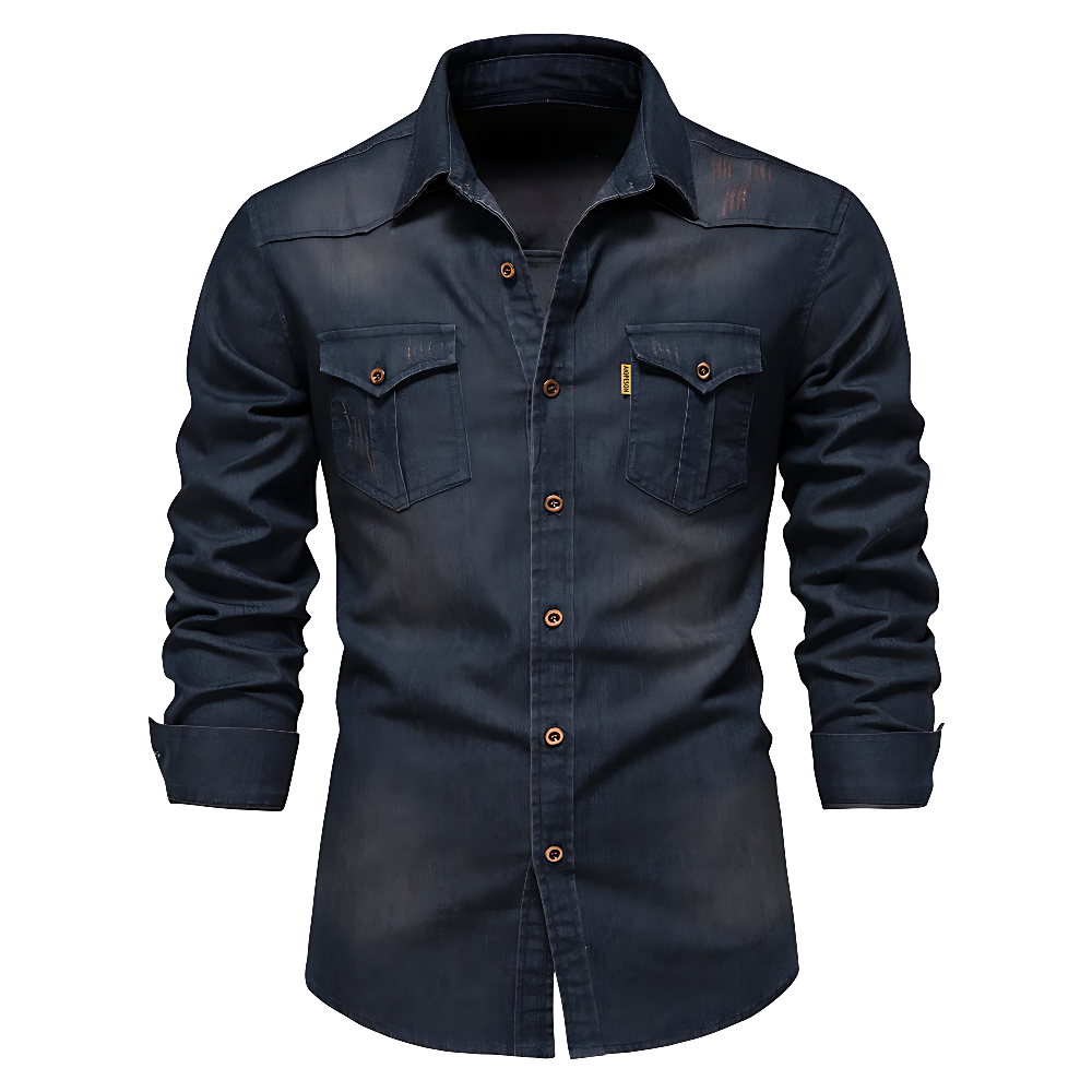 CHEMISE EN DENIM SLIM