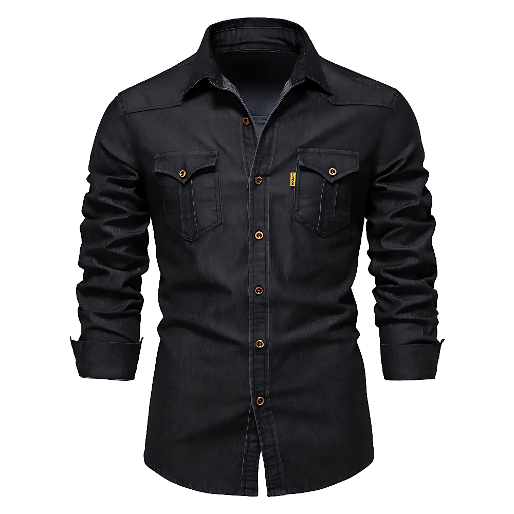 CHEMISE EN DENIM SLIM